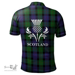 Scottish Blair Clan It's In My DNA - DNA In Me Crest Tartan Polo Shirt Scottish Plaid Tartan Plaid - ScotsTee - scotstee.com