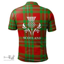 Scottish Grierson Clan It's In My DNA - DNA In Me Crest Tartan Polo Shirt Scottish Plaid Tartan Plaid - ScotsTee - scotstee.com