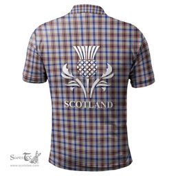 Scottish Boswell Clan It's In My DNA - DNA In Me Crest Tartan Polo Shirt Scottish Plaid Tartan Plaid - ScotsTee - scotstee.com