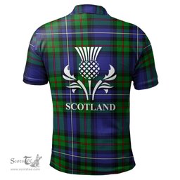 Scottish Donnachaidh Clan It's In My DNA - DNA In Me Crest Tartan Polo Shirt Scottish Plaid Tartan Plaid - ScotsTee - scotstee.com