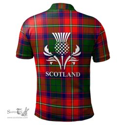 Scottish Riddell Clan It's In My DNA - DNA In Me Crest Tartan Polo Shirt Scottish Plaid Tartan Plaid - ScotsTee - scotstee.com