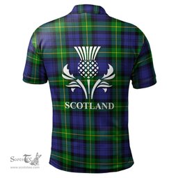 Scottish Meldrum Clan It's In My DNA - DNA In Me Crest Tartan Polo Shirt Scottish Plaid Tartan Plaid - ScotsTee - scotstee.com