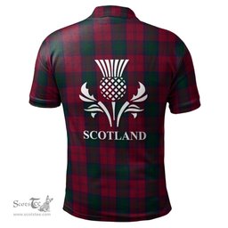 Scottish Lindsay Clan It's In My DNA - DNA In Me Crest Tartan Polo Shirt Scottish Plaid Tartan Plaid - ScotsTee - scotstee.com