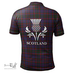 Scottish Cumming Clan It's In My DNA - DNA In Me Crest Tartan Polo Shirt Scottish Plaid Tartan Plaid - ScotsTee - scotstee.com