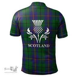 Scottish Carmichael Clan It's In My DNA - DNA In Me Crest Tartan Polo Shirt Scottish Plaid Tartan Plaid - ScotsTee - scotstee.com