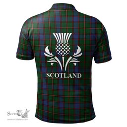 Scottish Skene Clan It's In My DNA - DNA In Me Crest Tartan Polo Shirt Scottish Plaid Tartan Plaid - ScotsTee - scotstee.com