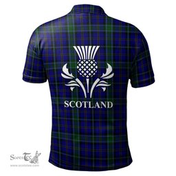 Scottish Weir Clan It's In My DNA - DNA In Me Crest Tartan Polo Shirt Scottish Plaid Tartan Plaid - ScotsTee - scotstee.com