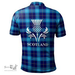 Scottish McKerrell Clan It's In My DNA - DNA In Me Crest Tartan Polo Shirt Scottish Plaid Tartan Plaid - ScotsTee - scotstee.com
