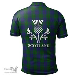 Scottish Barclay Clan It's In My DNA - DNA In Me Crest Tartan Polo Shirt Scottish Plaid Tartan Plaid - ScotsTee - scotstee.com