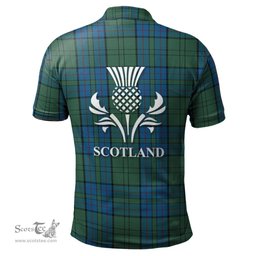 Scottish Lockhart Clan It's In My DNA - DNA In Me Crest Tartan Polo Shirt Scottish Plaid Tartan Plaid - ScotsTee - scotstee.com