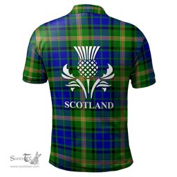 Scottish Maitland Clan It's In My DNA - DNA In Me Crest Tartan Polo Shirt Scottish Plaid Tartan Plaid - ScotsTee - scotstee.com