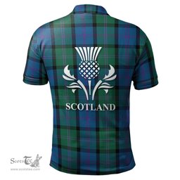 Scottish MacThomas Clan It's In My DNA - DNA In Me Crest Tartan Polo Shirt Scottish Plaid Tartan Plaid - ScotsTee - scotstee.com