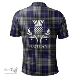 Scottish Napier Clan It's In My DNA - DNA In Me Crest Tartan Polo Shirt Scottish Plaid Tartan Plaid - ScotsTee - scotstee.com