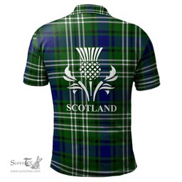 Scottish Blackadder Clan It's In My DNA - DNA In Me Crest Tartan Polo Shirt Scottish Plaid Tartan Plaid - ScotsTee - scotstee.com