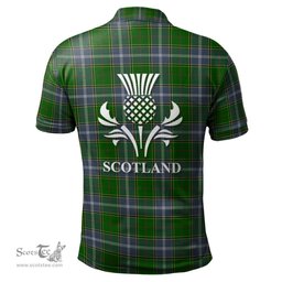 Scottish Pringle Clan It's In My DNA - DNA In Me Crest Tartan Polo Shirt Scottish Plaid Tartan Plaid - ScotsTee - scotstee.com