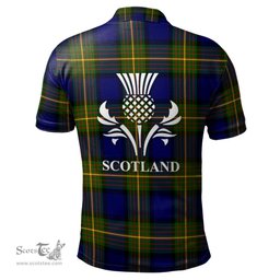 Scottish Moore Clan It's In My DNA - DNA In Me Crest Tartan Polo Shirt Scottish Plaid Tartan Plaid - ScotsTee - scotstee.com