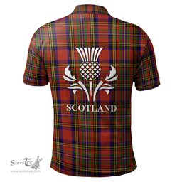 Scottish Hepburn Clan It's In My DNA - DNA In Me Crest Tartan Polo Shirt Scottish Plaid Tartan Plaid - ScotsTee - scotstee.com