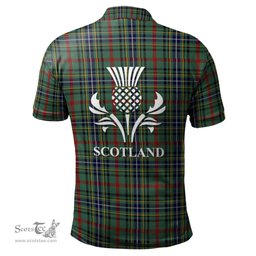 Scottish Bisset Clan It's In My DNA - DNA In Me Crest Tartan Polo Shirt Scottish Plaid Tartan Plaid - ScotsTee - scotstee.com