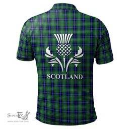 Scottish Douglas Clan It's In My DNA - DNA In Me Crest Tartan Polo Shirt Scottish Plaid Tartan Plaid - ScotsTee - scotstee.com