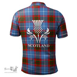 Scottish Trotter Clan It's In My DNA - DNA In Me Crest Tartan Polo Shirt Scottish Plaid Tartan Plaid - ScotsTee - scotstee.com