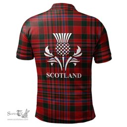 Scottish MacAlister Clan It's In My DNA - DNA In Me Crest Tartan Polo Shirt Scottish Plaid Tartan Plaid - ScotsTee - scotstee.com
