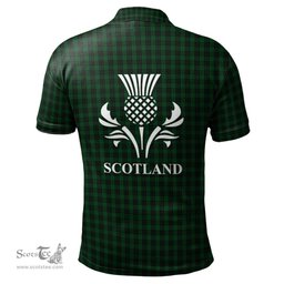 Scottish Graham Clan It's In My DNA - DNA In Me Crest Tartan Polo Shirt Scottish Plaid Tartan Plaid - ScotsTee - scotstee.com