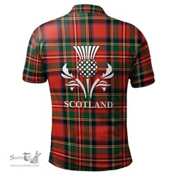 Scottish Lyle Clan It's In My DNA - DNA In Me Crest Tartan Polo Shirt Scottish Plaid Tartan Plaid - ScotsTee - scotstee.com