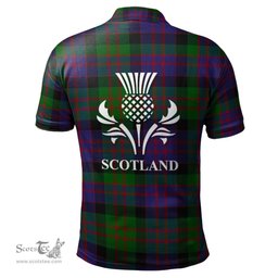 Scottish MacDonald Clan It's In My DNA - DNA In Me Crest Tartan Polo Shirt Scottish Plaid Tartan Plaid - ScotsTee - scotstee.com