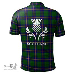 Scottish Carmichael Modern Clan It's In My DNA - DNA In Me Crest Tartan Polo Shirt Scottish Plaid Tartan Plaid - ScotsTee - scotstee.com