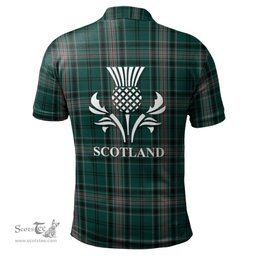Scottish Kelly of Sleat Hunting Clan It's In My DNA - DNA In Me Crest Tartan Polo Shirt Scottish Plaid Tartan Plaid - ScotsTee - scotstee.com