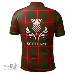 Scottish Cameron Clan It's In My DNA - DNA In Me Crest Tartan Polo Shirt Scottish Plaid Tartan Plaid - ScotsTee - scotstee.com