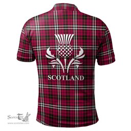Scottish Little Clan It's In My DNA - DNA In Me Crest Tartan Polo Shirt Scottish Plaid Tartan Plaid - ScotsTee - scotstee.com