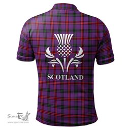 Scottish Montgomery Modern Clan It's In My DNA - DNA In Me Crest Tartan Polo Shirt Scottish Plaid Tartan Plaid - ScotsTee - scotstee.com