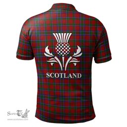 Scottish Sinclair Clan It's In My DNA - DNA In Me Crest Tartan Polo Shirt Scottish Plaid Tartan Plaid - ScotsTee - scotstee.com