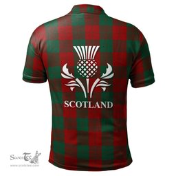 Scottish Erskine Clan It's In My DNA - DNA In Me Crest Tartan Polo Shirt Scottish Plaid Tartan Plaid - ScotsTee - scotstee.com