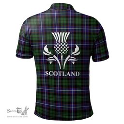 Scottish Galbraith Modern Clan It's In My DNA - DNA In Me Crest Tartan Polo Shirt Scottish Plaid Tartan Plaid - ScotsTee - scotstee.com