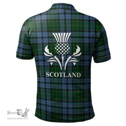 Scottish Forsyth Clan It's In My DNA - DNA In Me Crest Tartan Polo Shirt Scottish Plaid Tartan Plaid - ScotsTee - scotstee.com