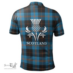 Scottish Garden Clan It's In My DNA - DNA In Me Crest Tartan Polo Shirt Scottish Plaid Tartan Plaid - ScotsTee - scotstee.com