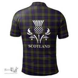 Scottish MacLellan Clan It's In My DNA - DNA In Me Crest Tartan Polo Shirt Scottish Plaid Tartan Plaid - ScotsTee - scotstee.com