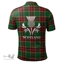 Scottish Baxter Clan It's In My DNA - DNA In Me Crest Tartan Polo Shirt Scottish Plaid Tartan Plaid - ScotsTee - scotstee.com