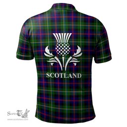 Scottish Malcolm Clan It's In My DNA - DNA In Me Crest Tartan Polo Shirt Scottish Plaid Tartan Plaid - ScotsTee - scotstee.com
