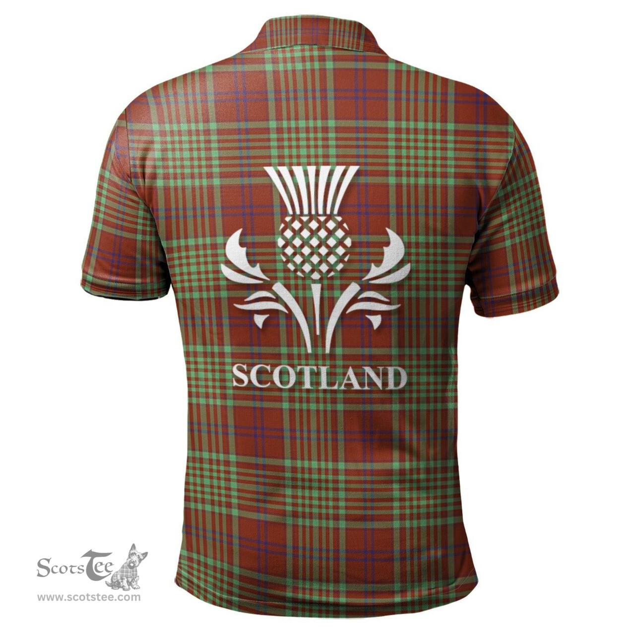 Scottish MacGillivray Hunting Ancient Clan It's In My DNA - DNA In Me Crest Tartan Polo Shirt Scottish Plaid Tartan Plaid - ScotsTee - scotstee.com