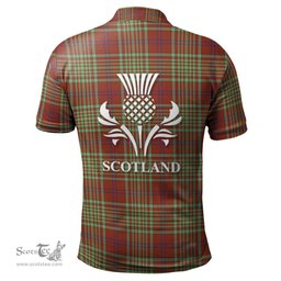 Scottish MacGillivray Hunting Ancient Clan It's In My DNA - DNA In Me Crest Tartan Polo Shirt Scottish Plaid Tartan Plaid - ScotsTee - scotstee.com