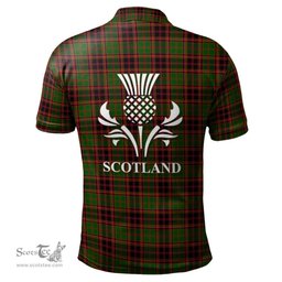Scottish Buchan Modern Clan It's In My DNA - DNA In Me Crest Tartan Polo Shirt Scottish Plaid Tartan Plaid - ScotsTee - scotstee.com