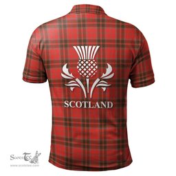 Scottish Grant Weathered Clan It's In My DNA - DNA In Me Crest Tartan Polo Shirt Scottish Plaid Tartan Plaid - ScotsTee - scotstee.com
