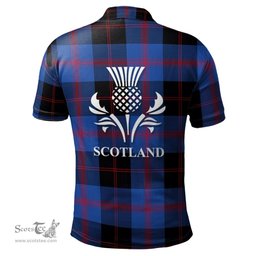 Scottish Maule Clan It's In My DNA - DNA In Me Crest Tartan Polo Shirt Scottish Plaid Tartan Plaid - ScotsTee - scotstee.com
