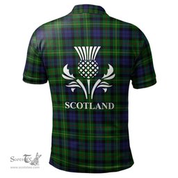Scottish Rollo Clan It's In My DNA - DNA In Me Crest Tartan Polo Shirt Scottish Plaid Tartan Plaid - ScotsTee - scotstee.com