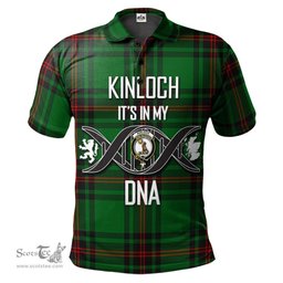 Scottish Kinloch Clan It's In My DNA - DNA In Me Crest Tartan Polo Shirt Scottish Plaid Tartan Plaid - ScotsTee - scotstee.com