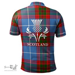 Scottish Crichton Clan It's In My DNA - DNA In Me Crest Tartan Polo Shirt Scottish Plaid Tartan Plaid - ScotsTee - scotstee.com