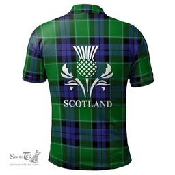 Scottish Haldane Clan It's In My DNA - DNA In Me Crest Tartan Polo Shirt Scottish Plaid Tartan Plaid - ScotsTee - scotstee.com